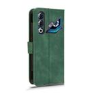 For ZTE nubia Neo 3 GT 5G Skin Feel Magnetic Flip Leather Phone Case(Green) - 3