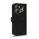 For ZTE nubia Neo 3 Skin Feel Magnetic Flip Leather Phone Case(Black) - 3