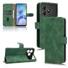 For ZTE Blade A36 4G Skin Feel Magnetic Flip Leather Phone Case(Green) - 1