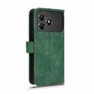 For ZTE Blade A36 4G Skin Feel Magnetic Flip Leather Phone Case(Green) - 3