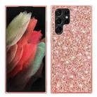 For Samsung Galaxy S24 Ultra 5G Glitter Powder TPU Phone Case(Rose Gold) - 1