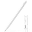 For Apple Pencil (USB-C) Transparent Jelly Stylus Protective Cover(White) - 1