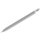 For Apple Pencil (USB-C) Stylus Pen Protective Cover with Nib Cover(Grey+White) - 1