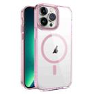 For iPhone 13 Pro Max 2.5mm MagSafe Acrylic Hybrid TPU Phone Case(Pink) - 1