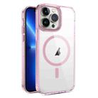 For iPhone 13 Pro 2.5mm MagSafe Acrylic Hybrid TPU Phone Case(Pink) - 1