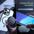 For iPhone 12 / 12 Pro 2.5mm MagSafe Acrylic Hybrid TPU Phone Case(Sky Blue) - 4