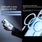 For iPhone 12 / 12 Pro 2.5mm MagSafe Acrylic Hybrid TPU Phone Case(Sky Blue) - 7