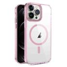 For iPhone 12 Pro Max 2.5mm MagSafe Acrylic Hybrid TPU Phone Case(Pink) - 1