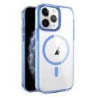 For iPhone 11 Pro Max 2.5mm MagSafe Acrylic Hybrid TPU Phone Case(Sky Blue) - 1
