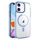 For iPhone 11 2.5mm MagSafe Acrylic Hybrid TPU Phone Case(Sky Blue) - 1