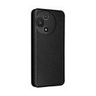 For TCL 60R 5G / 60 5G Carbon Fiber Texture Flip Leather Phone Case(Black) - 3