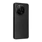 For TCL 60 NXTpaper Carbon Fiber Texture Flip Leather Phone Case(Black) - 3