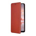 For TCL 60 NXTpaper Carbon Fiber Texture Flip Leather Phone Case(Green) - 2
