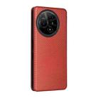 For TCL 60 NXTpaper Carbon Fiber Texture Flip Leather Phone Case(Green) - 3