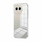 For Realme 11 / Narzo 60 Transparent Plating Fine Hole Phone Case(Transparent) - 1