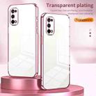 For Realme X7 / Q2 Pro Transparent Plating Fine Hole Phone Case(Green) - 2