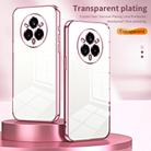 For Realme 14 Pro+ Transparent Plating Fine Hole Phone Case(Black) - 2