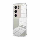 For vivo S17 / S17 Pro / S17t / V29 Transparent Plating Fine Hole Phone Case(Transparent) - 1