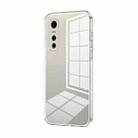 For vivo S7e / Y73s Transparent Plating Fine Hole Phone Case(Transparent) - 1