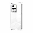 For Meizu 18 Pro / 18s Pro  Transparent Plating Fine Hole Phone Case(Silver) - 1