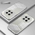 For Meizu Note 16 Transparent Plating Fine Hole Phone Case(Transparent) - 2