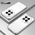 For Meizu Note 16 Transparent Plating Fine Hole Phone Case(Silver) - 2
