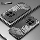 For Meizu Note 16 Transparent Plating Fine Hole Phone Case(Black) - 2