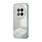 For Meizu Note 16 Pro Transparent Plating Fine Hole Phone Case(Green) - 1