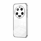 For Xiaomi 13 Ultra Transparent Plating Fine Hole Phone Case(Silver) - 1