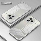 For Xiaomi Civi 5 Pro Transparent Plating Fine Hole Phone Case(Transparent) - 2