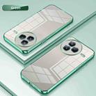 For Xiaomi Civi 5 Pro Transparent Plating Fine Hole Phone Case(Green) - 2