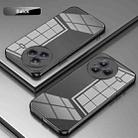 For Xiaomi Civi 5 Pro Transparent Plating Fine Hole Phone Case(Black) - 2