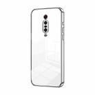 For Xiaomi Redmi K20 / K20 Pro Transparent Plating Fine Hole Phone Case(Silver) - 1