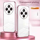 For Xiaomi Redmi 14R Transparent Plating Fine Hole Phone Case(Gold) - 2