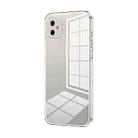 For Samsung Galaxy A05 Transparent Plating Fine Hole Phone Case(Transparent) - 1
