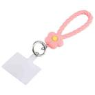 Universal Phone Flower Lanyard(Pink) - 1