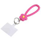 Universal Phone Flower Lanyard(Rose Red) - 1