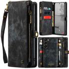 For Samsung Galaxy S24 5G CaseMe 008 Detachable Multifunctional Leather Phone Case(Black) - 1