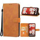 For Nothing CMF Phone 1 Leather Phone Case(Brown) - 1