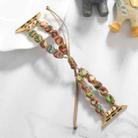 For Apple Watch Series 5 40mm Heart Stones Drawstring Chain Watch Band(Colorful) - 2