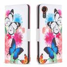 For Samsung Galaxy Xcover 7 Colored Drawing Pattern Leather Phone Case(Butterflies) - 1