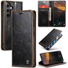 For Samsung Galaxy S24+ 5G CaseMe 003 Crazy Horse Texture Flip Leather Phone Case(Coffee) - 1