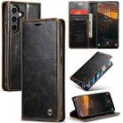 For Samsung Galaxy S24 5G CaseMe 003 Crazy Horse Texture Flip Leather Phone Case(Coffee) - 1