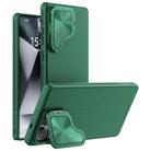 For Samsung Galaxy S25 Ultra 5G NILLKIN CamShield Prop PC Phone Case(Green) - 1