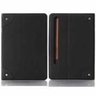 For Samsung Galaxy Tab S9 FE Retro Book Leather Tablet Case(Black) - 1