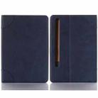 For Samsung Galaxy Tab S9 Retro Book Leather Tablet Case(Dark Blue) - 1