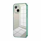 For Huawei Maimang A20 Transparent Plating Fine Hole Phone Case(Green) - 1