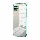 For Huawei Enjoy 20 / nova Y60 Transparent Plating Fine Hole Phone Case(Green) - 1