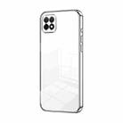 For Huawei Enjoy 20 / nova Y60 Transparent Plating Fine Hole Phone Case(Silver) - 1