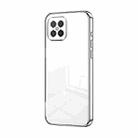 For Huawei nova 8 SE / Honor Play 5 5G Transparent Plating Fine Hole Phone Case(Silver) - 1